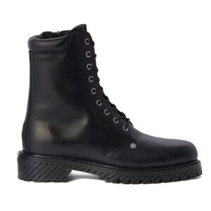 Off-White Diag Lace-Up Combat Boots Black Men’s EU 41/US 8